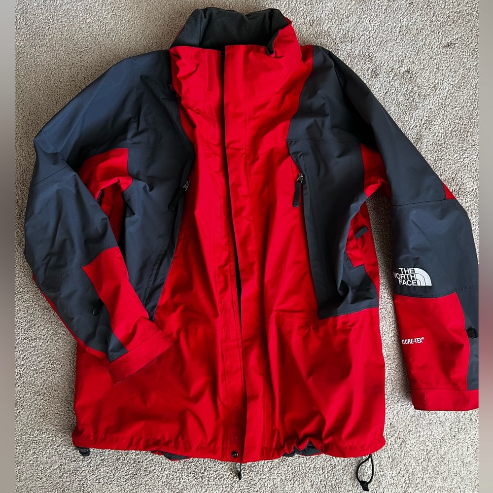 The North Face Red and Black Outdoor Jacket